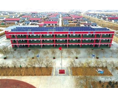 <p>　　同心县同德移民小学。</p>
