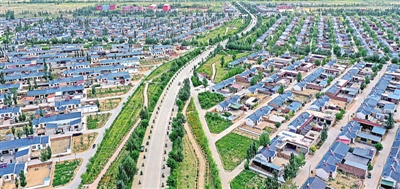 <p>　　产业兴旺的庙庙湖村。（本版图片均由平罗县委宣传部提供）</p>