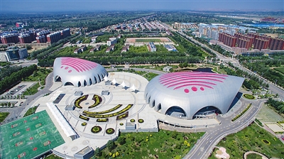     中宁县杞乡黄河体育中心。