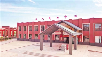 <p>　　关桥乡华润希望小镇。</p>