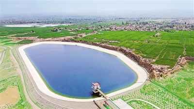 <p>　　高崖水库保障群众安全饮水。</p>
