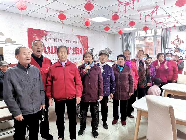 镇北堡村“老年乐园”幸福晒不停