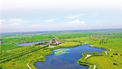 <p>　　天河湾湿地公园</p>