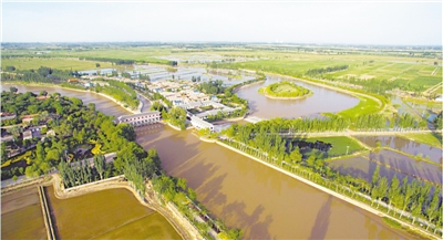 <p>　　大坝水利风景区</p>
