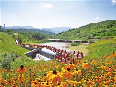 <p>　　小桥流水一步一景。</p>