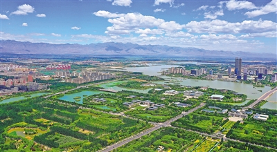     随着银川市湿地保护、建设与恢复等工作力度的不断加大，近年来城市生态环境质量持续改善。
