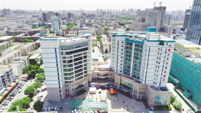 <p>　　2021年5月20日航拍的银川市妇幼保健院。　　　　　　　　　　　　　　　本报记者　马楠　摄</p>