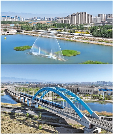 <p>    （上图）宁夏速度越来越快。2019年12月19日，银川