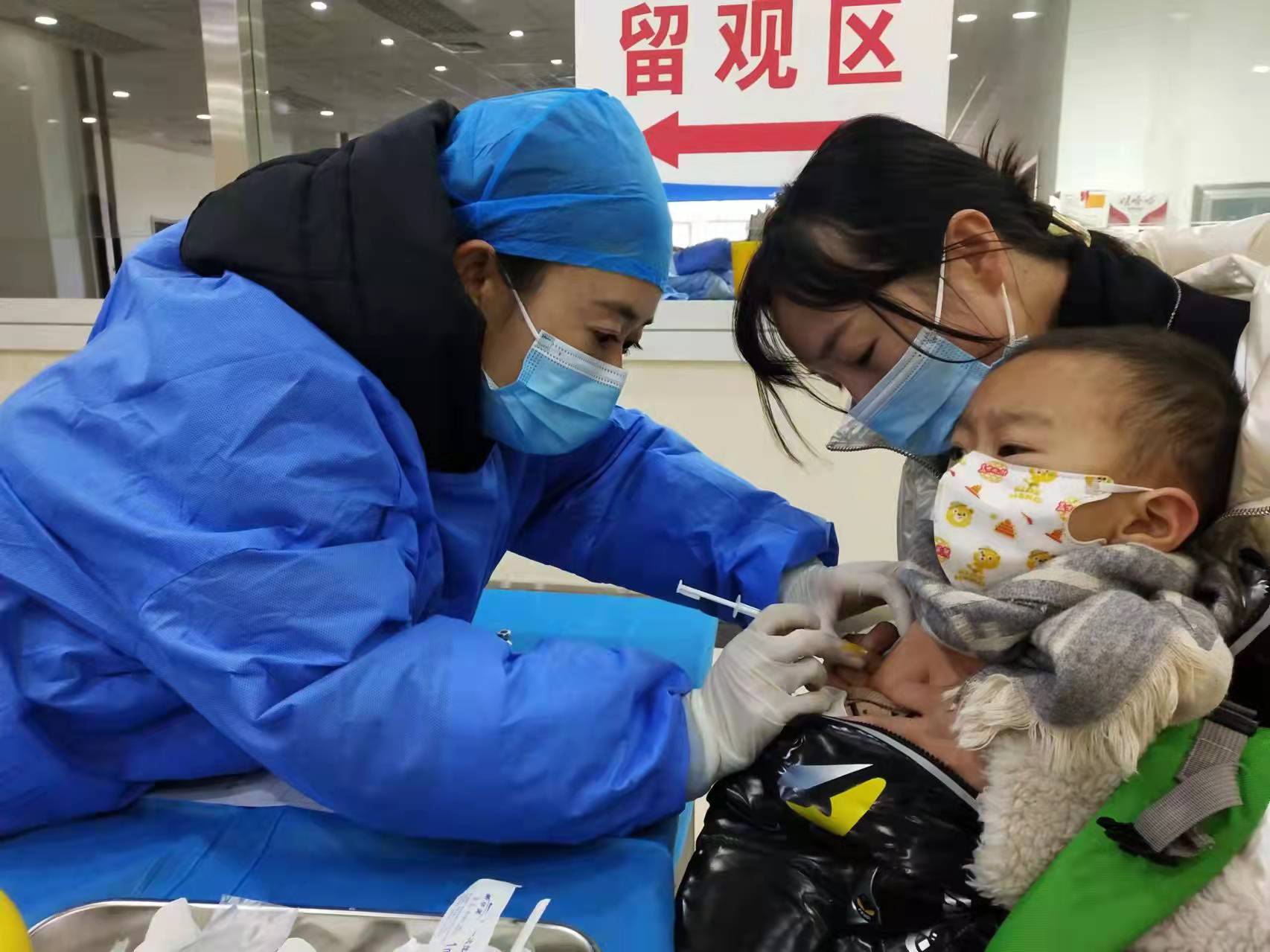 永宁县3至11岁儿童新冠疫苗接种有序开展