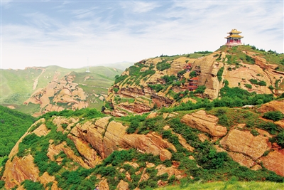 <p>　　火石寨国家地质公园。</p>