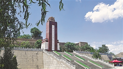 <p>　　将台堡红军长征会师纪念园。</p>