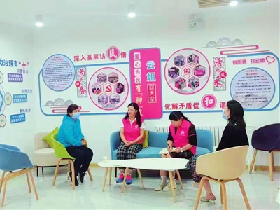 云和社区居民有事都爱找“云姐”