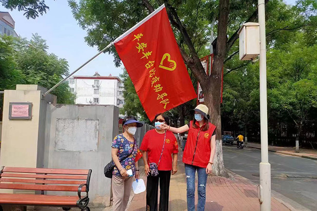 北京丰台逾4万名志愿者变身“防疫劝导队” 打通社会面防控“最后一米”