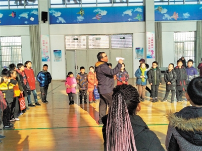 <p>　　科技体育教学课堂。</p><p>　　（图片由受访者提供）</p>