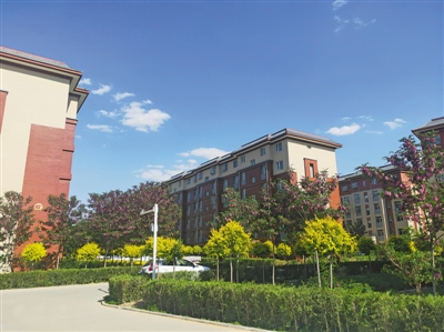 <p>　　新建的灵武市“十三五”劳务移民住房。</p>