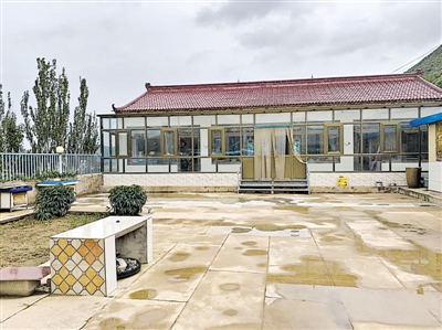 <p>　　张国岳家的院子。</p>