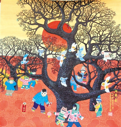 <p>　　迎新春</p>