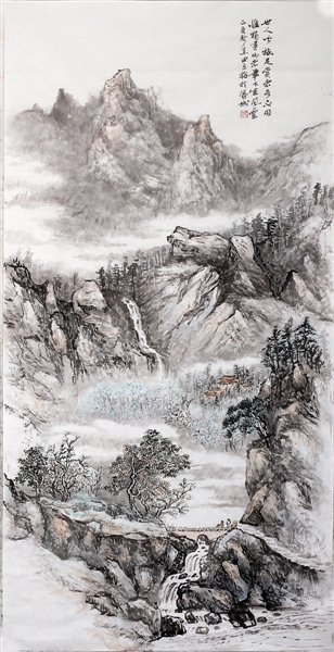 <p>　　　　踏青图　田立梅</p>