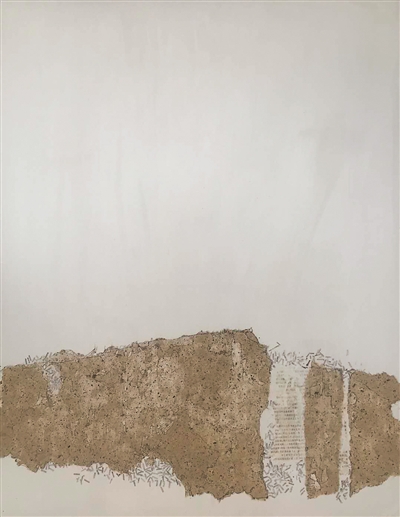 <p>　　无云系列之一（油画）　　　　　　　刘彦</p>