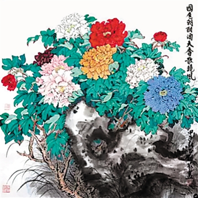 <p>　　国色天香</p>