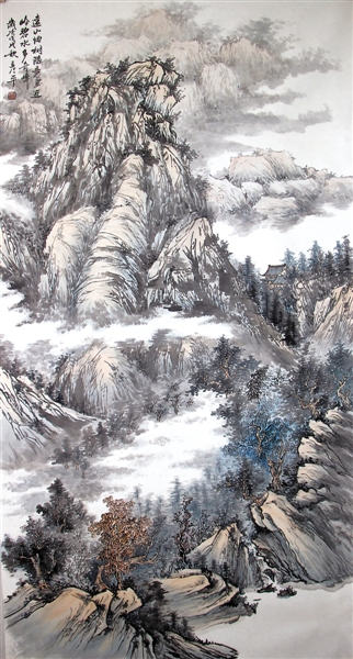 <p>　　　　烟云画意</p>