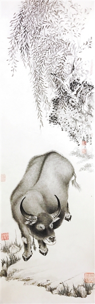 <p>　　大德（国画）　王成</p>