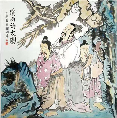 <p>　　江山本无主　　闲者是主人</p>