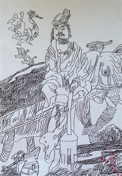 <p>　　丁语萱（10岁）</p>