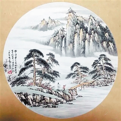 <p>　　云蒸霞蔚</p>