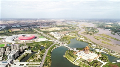<p>　　吴忠黄河奥林匹克体育中心与中华黄河楼两个地标遥相呼应。吴忠市以绿色发展、转型升级为主题，以创新驱动为引领，推动经济发展质量变革、效率变革、动力变革，走出独具特色的高质量发展之路。</p>