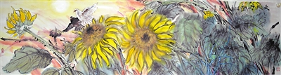 <p>　　欣欣向荣　王丽荣</p>
