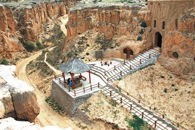 <p>　　藏兵洞。　　　　　　　　　（图片由受访单位提供）</p>