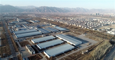 <p>　　位于大武口区世纪大道的石嘴山高新区。</p>