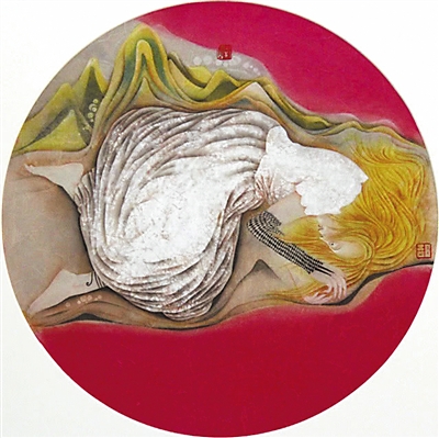 <p>　　伊斯克湖的阳光　　　　　　李峰</p>