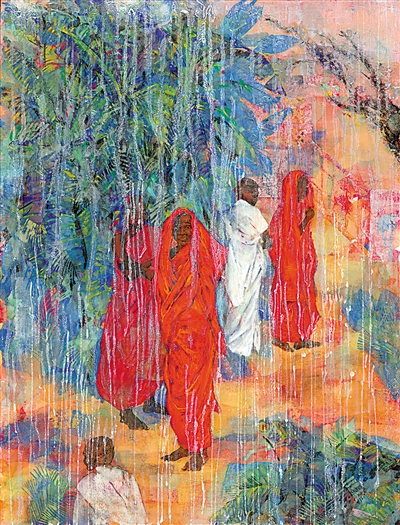 <p>　　雨见锡兰　　　　　　　　　　　杜琛</p>