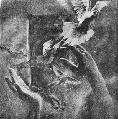 <p>　　时间之和（石版）</p>