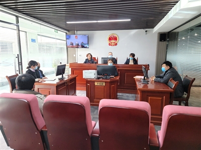     兴庆区法院“共享法庭”畅通司法为民“高速路”。 （资料图片）