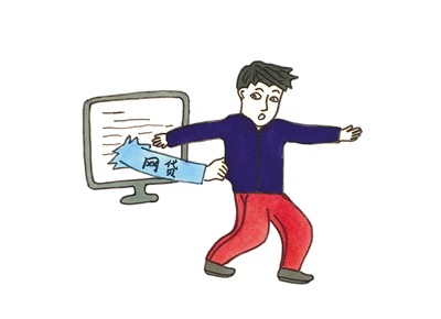 <p>　　网贷套路深，千万要小心。</p>