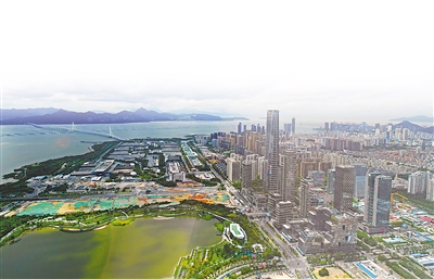 <p>　　“创新之城”深圳勾勒发展新蓝图。本报记者　左鸣远　摄</p>
