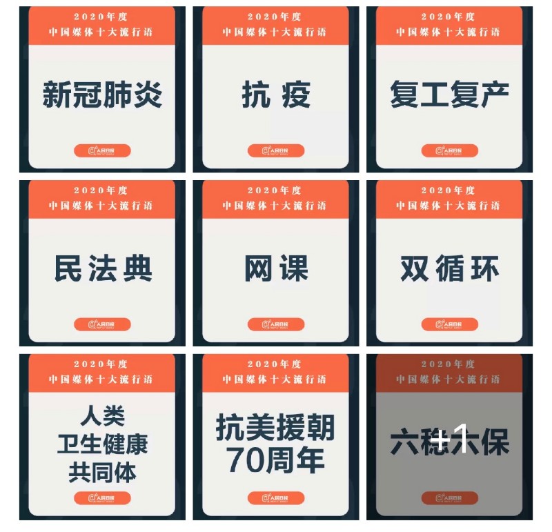 十大流行语7个关联战疫！字里行间的抗疫精神永不过时