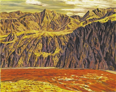 <p>黄河北长滩（160cm×200cm）　谢森</p>
