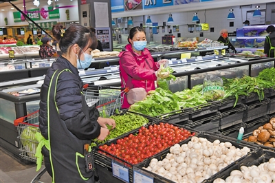 银川市场物资供应充足