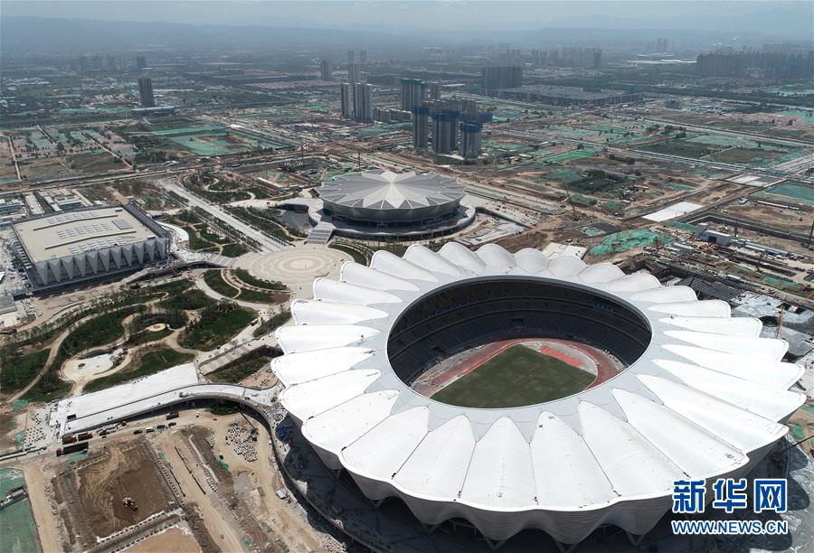 西安奥体中心即将建成交付