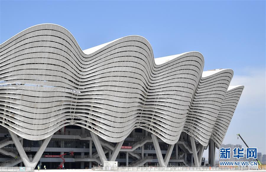 （体育）（3）西安奥体中心即将建成交付
