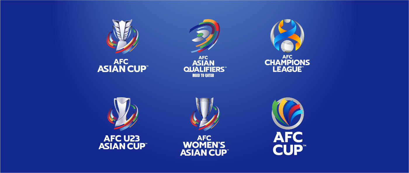 亚足联推出国家队及俱乐部赛事最新品牌标识