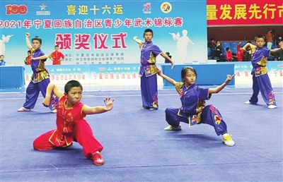 宁夏青少年武术锦标赛增设儿童组