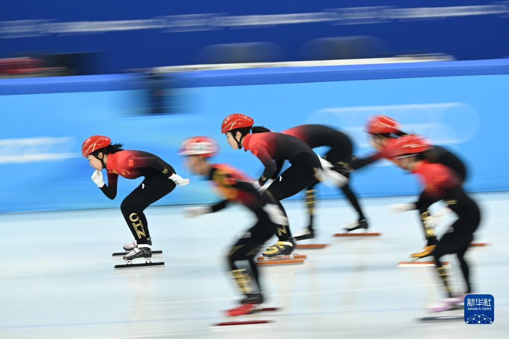 中国短道速滑队首体训练直击