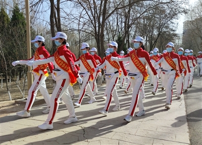 宁夏徒步运动协会健步总队成立