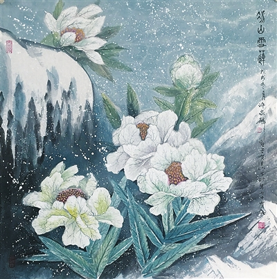 许家麟国画作品