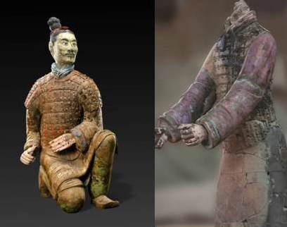 彩绘兵马俑什么样？慈禧太后下葬穿龙袍？国际博物馆日展览为你揭晓